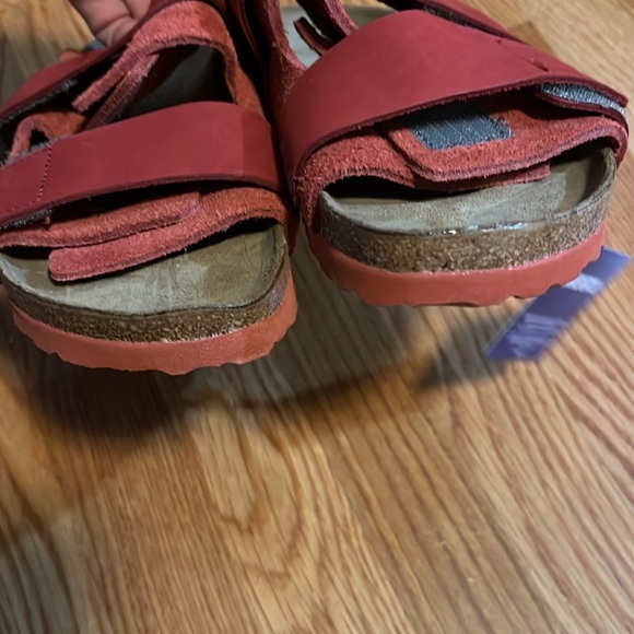 Birkenstock Uji Nubuck Suede Leather Sandals Size 8 NWT - Picture 11 of 16